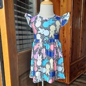Colorful Girl Easter Dress